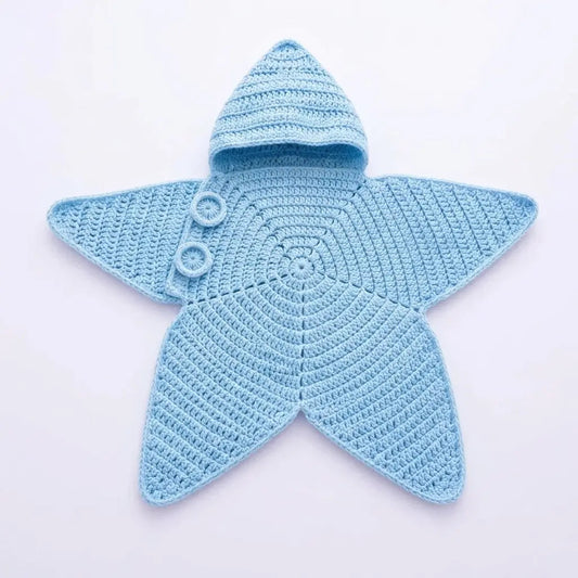 L'Étoile Filante — nid d'ange étoile à capuche, crochet