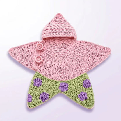 L'Étoile Filante — nid d'ange étoile à capuche, crochet